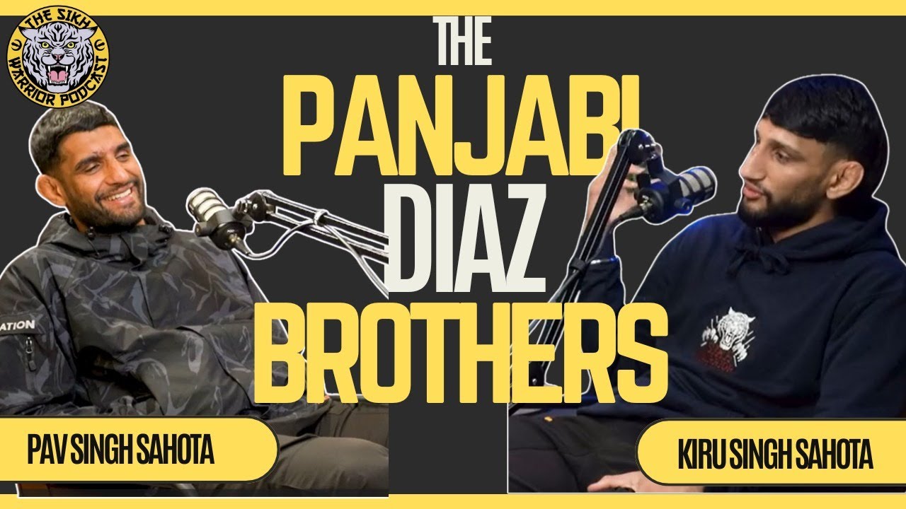 Professional Sikh Fighting Brothers Kiru and Pav Sahota talk UFC and growing up around racism
