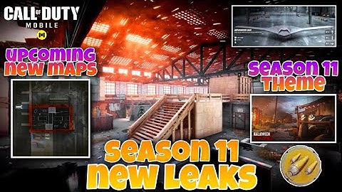 Call of duty mobile season 11 new leaks, upcoming new maps, new advanced UAV & more