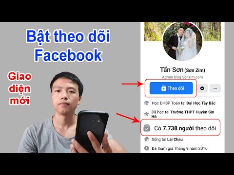 Cách Bật Người Theo Dõi Trên Facebook Bằng Điện Thoại Với Giao Diện Mới