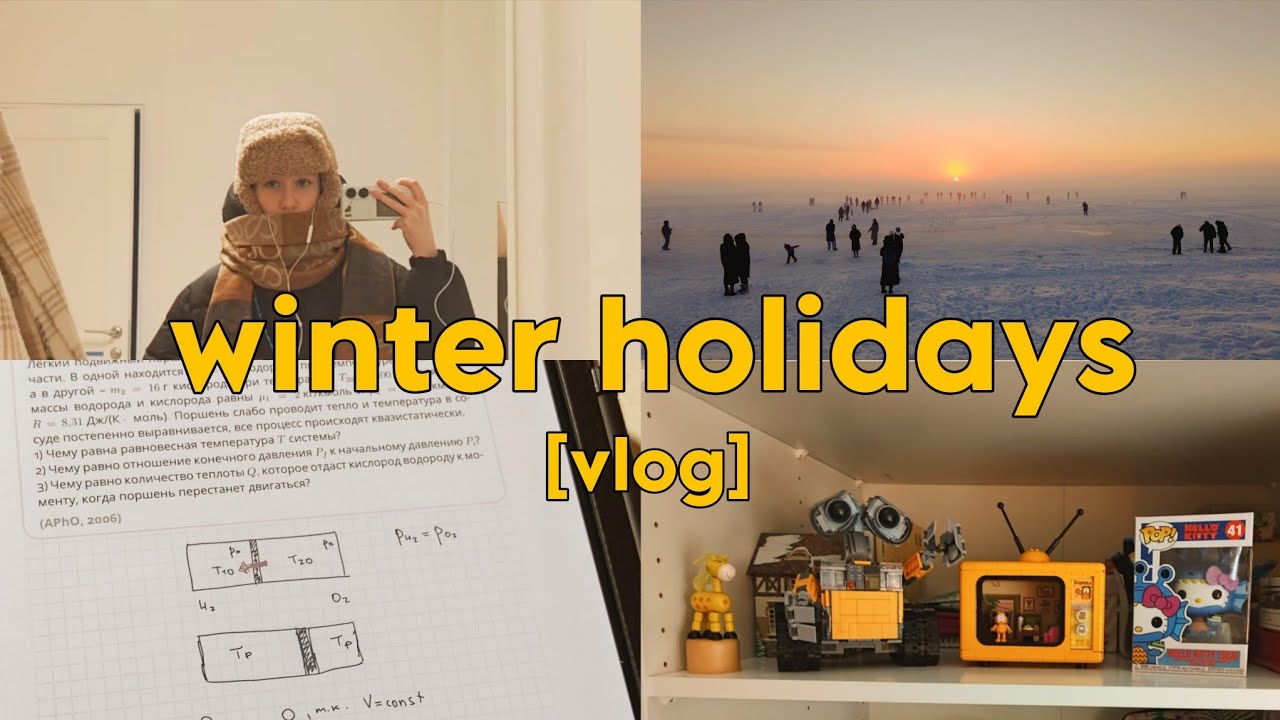 Winter break in the Life of a Russian High Schooler ❄️ [vlog]