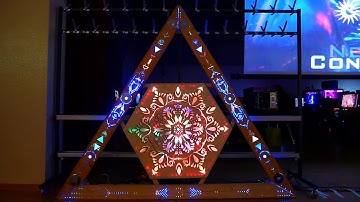 LED Mapping Pyramide by Color Overdose