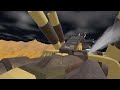 A Huge Mechanical Robot at Desert in VRChat