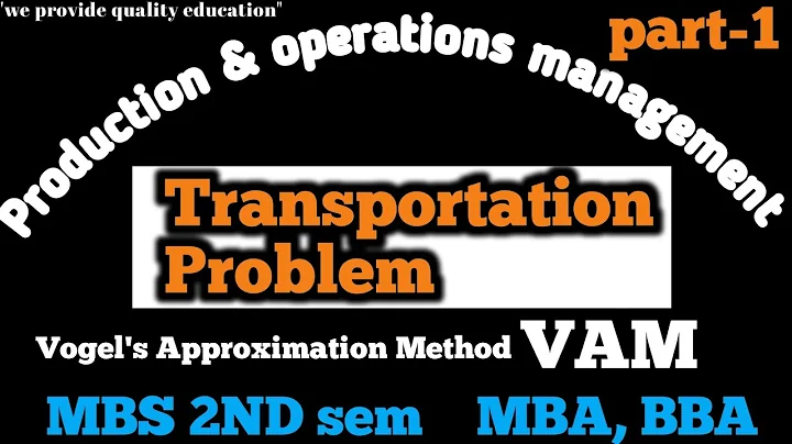transportation problems in nepali || Vogel's Approximation Method[VAM] MBS 2nd Sem || MBA BBA || POM