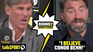 "I BELIEVE BENN!" 😮 Eddie Hearn and Simon Jordan's HEATED DEBATE over Conor Benn's FAILED drugs test