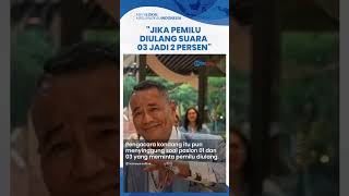 Hotman Paris 'Ejek' Ganjar-Mahfud: Jika Pemilu Diulang, Bisa-bisa Suara 03 Turun Jadi 2 Persen! Hotman Paris 'Ejek' Ganjar-Mahfud: Jika Pemilu Diulang, Bisa-bisa Suara 03 Turun Jadi 2 Persen!