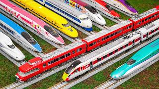 TOMIXとKATOの素晴らしいNゲージ鉄道コレクションを開封!日本を代表する4つの名列車が対決!E6系、400系、E3系&800系!