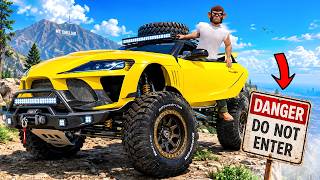 Dangerous Offroad Trail Using Monster Turbo Supra sa GTA 5 screenshot 2