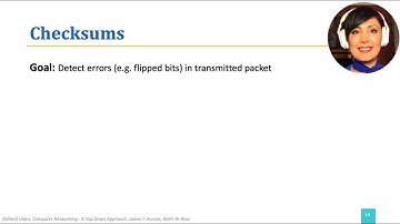 ICN: 5.2.2. Error Detection and Correction (2): Checksum and CRC