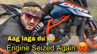 KTM Duke 390 Engine Seized Again 😡 !!! Stuck on Highway 😰