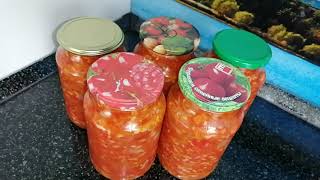 'ЗАВТРАК ТУРИСТА', или Лечо С Рисом, СЪЕДАЕТСЯ ЕЩЕ ДО ЗИМЫ)))