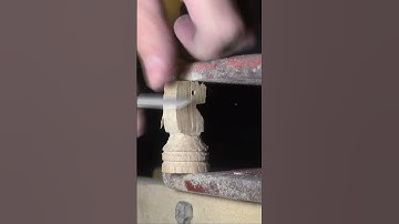 Knights - Making a Chess Set Part 2 #diy #craft #woodturning #woodworking