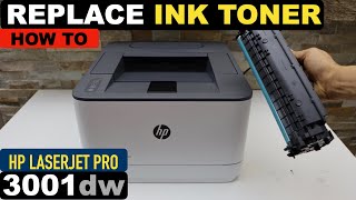 HP LaserJet Pro 3001dw Ink Toner Repleacement