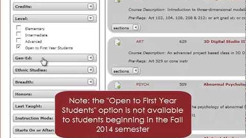 Enrollment Tutorial: How to Add a Class by Level or Breadth