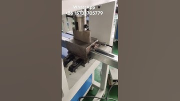 Hydraulic square pipe punching machine made in China #factory #cncmill #machine #cnc