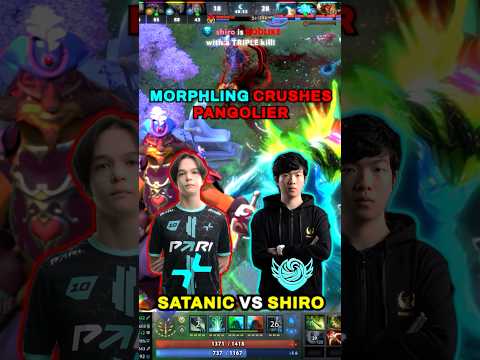 Shiro vs Satanic 🔥 Morphling vs Pangolier | Dota 2 Carry Showdown