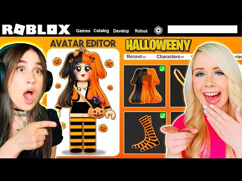 We Created a Halloween Roblox Account!