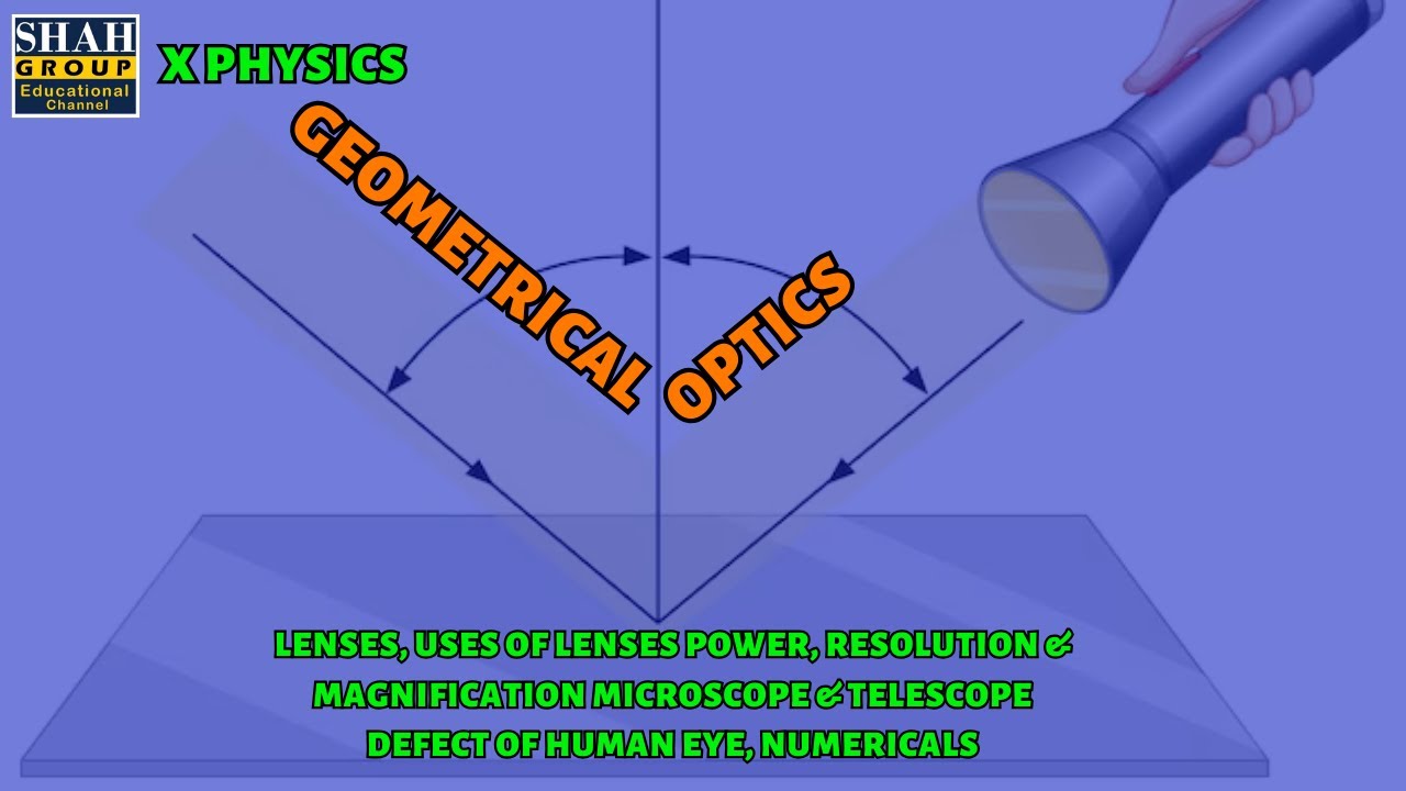 X PHYSICS| CHAPTER: GEOMETRICAL OPTICS - YouTube