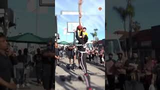 DUNK ON HIM = $1,000 😳 #shorts
