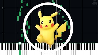 Trainers Eyes Meet (Twins) - Pokémon - Intermediate Piano Tutorial