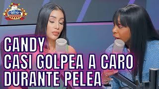 LO QUE NADIE VIO, PELEA TRAS CÁMARAS, CARO Y CANDY SE INSULTAN MUY FEO