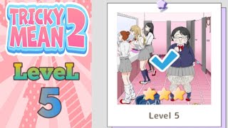 Tricky Mean 2 level 5 fully gameplay walkthrough solution 