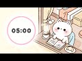 5 Minute Lofi Timer Can A Cute Cat Help You Focus While Studying