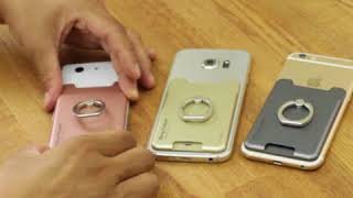 カード収納できるスマホリング『iRing Pocket（アイリングポケット）』
