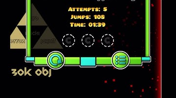Geometry Dash - Gold Temple (Reverse) (2.11 Back 2.0)