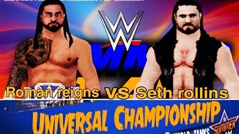 wwe 2k20 psp android roman reigns vs seth rollins summerslam 2021 dream match prediction by svr11