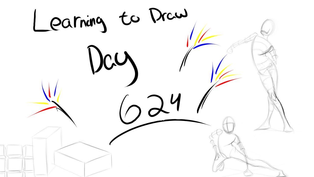 Learning to draw from scratch - Day 624 - YouTube