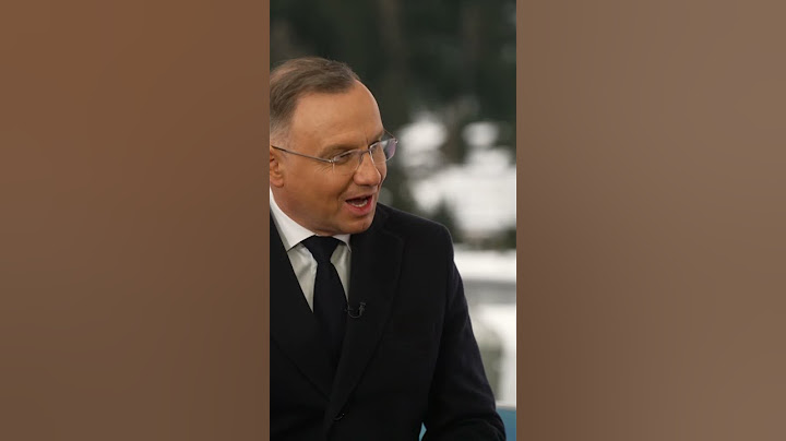 Prezydent Andrzej Duda w rozmowie z amerykańską stacją Fox Business.