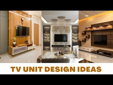 Latest Tv Cabinet Design Ideas | Modern Tv Unit Design Ideas | Wooden ...