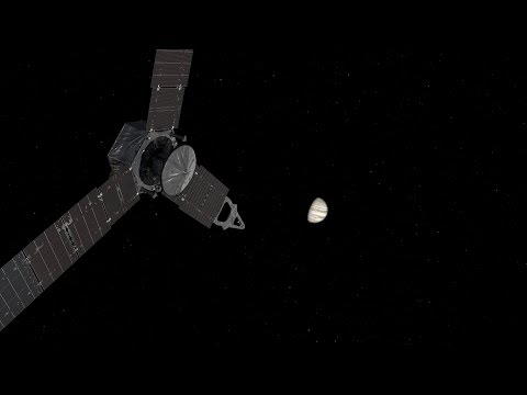 Juno Approach Movie of Jupiter and the Galilean Moons