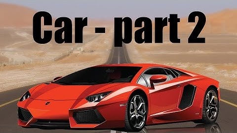 [Unity 5.5] Tutorial: How to create a Car - part 2