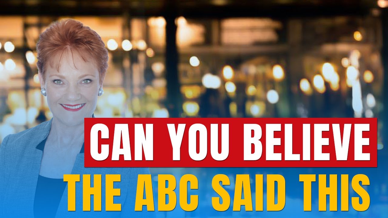 Can you believe the ABC said this - YouTube