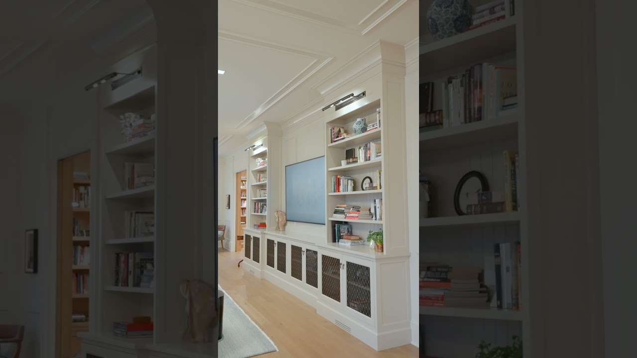 Custom millwork by Zahn Builders, Inc. 