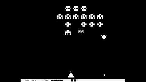 Super King Plays Galaxy Invasion (Radio Shack TRS-80, Big Five Software, 1981)