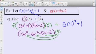 Examples, adding Functions