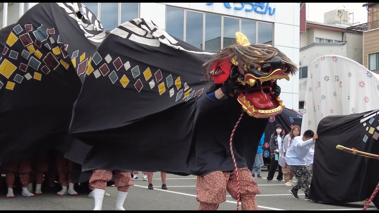 上茶屋獅子舞 2025年 第18回 南信州 獅子舞フェスティバル 令和7年 飯田市 lion dance 4K