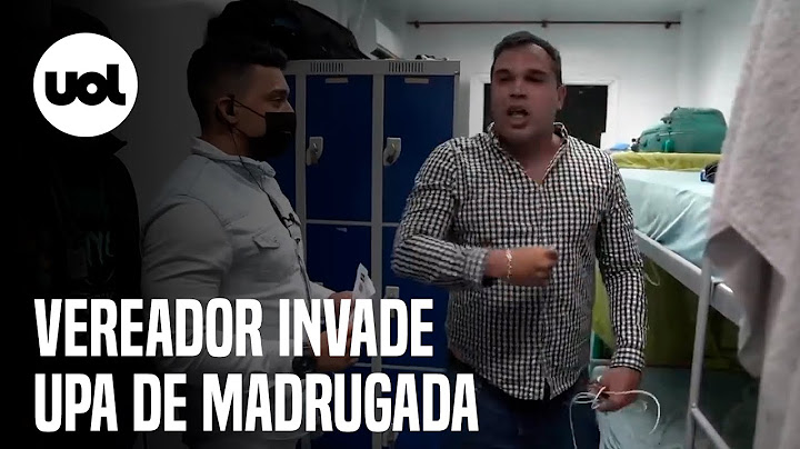 Vereador acorda médicos e é acusado de ameaçá-los com arma
