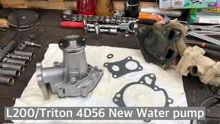 L200/ Triton 4D56 water pump replacement