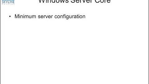 Win2k8 Introduction to Windows Server 2008 Ch1
