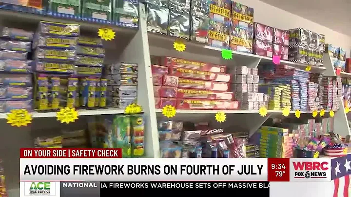 Avoiding firework burns on the Fourth of July