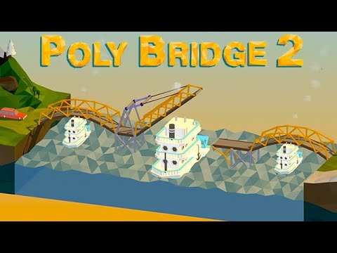 誰もが不可能だと思った橋作り生放送【 Poly Bridge 2 】