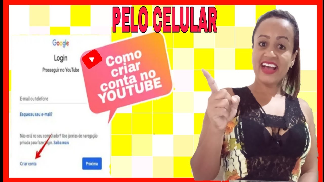 Como criar um Canal no YouTube Pelo Celular e Configurar Certinho e ...