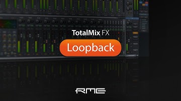 Easy Setup of Loopback in TotalMix FX