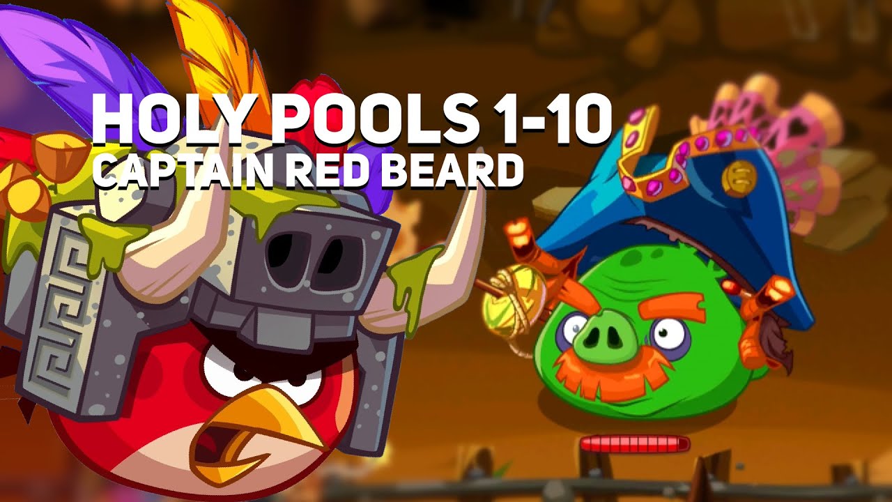 Angry Birds Epic: Cave 16: Holy Pools: 1-10 | boss fight (gameplay ...