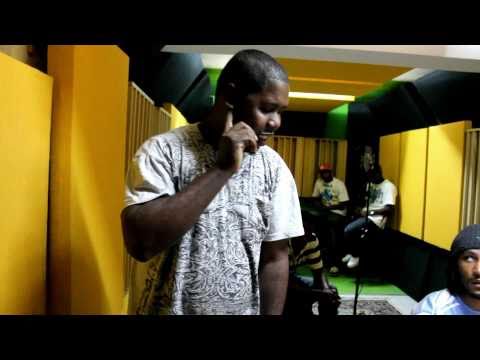 Freestyling at Metronome Studios - Grenada