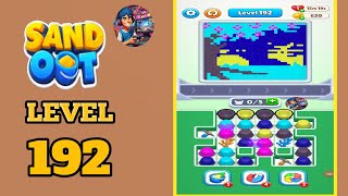 Sand out color puzzle level 192 solution and walkthrough 