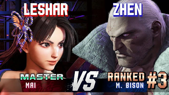 SF6 ▰ LESHAR (Mai) vs ZHEN (#3 Ranked M.Bison) ▰ High Level Gameplay